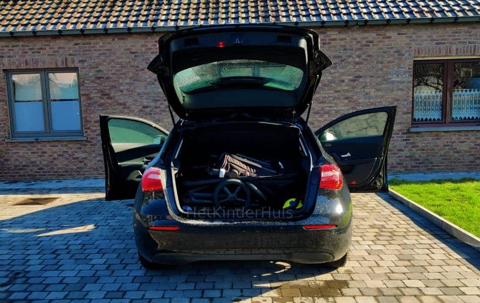 Getest: de Bugaboo Fox 5 all-terrain kinderwagen 34 fox 5 bugaboo kinderwagen geraakt net in koffer van kleine auto